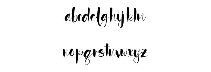 Antayha Font LOWERCASE