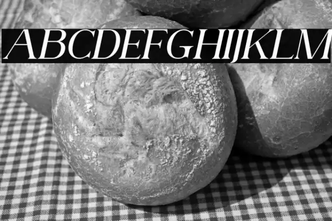 AnteCfSerifDemo-Italic Schriftart examples