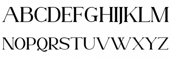 AnteCfSerifDemo-Regular Schriftart Groß