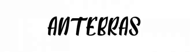 Antebras  font caratteri gratis