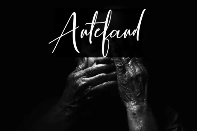 Antefand Font examples