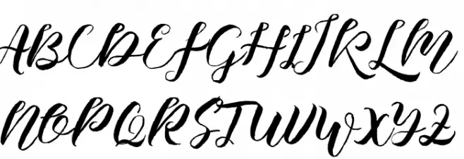 Anteiku Schriftart Groß