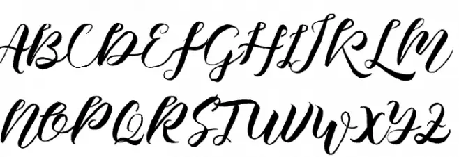 Anteiku Schriftart Groß