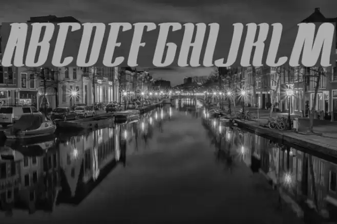 Antelope Run Bold Font examples