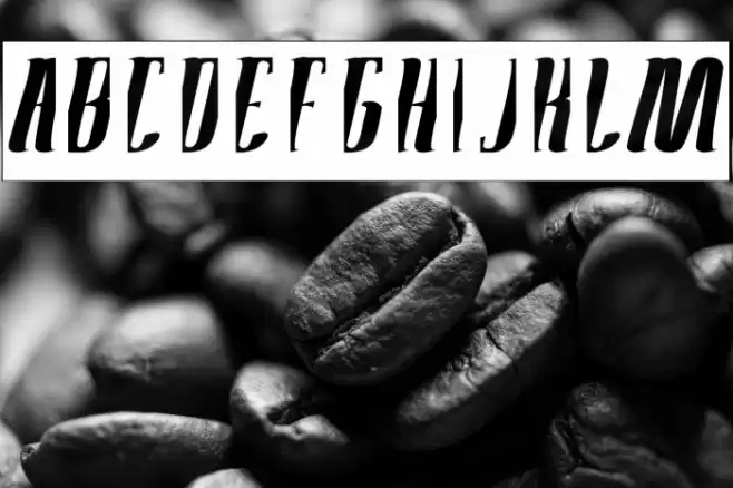 Antelope Run-Inverse Font examples