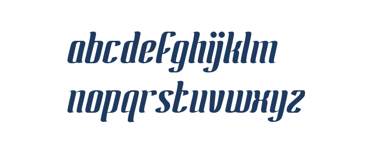 Antelope Run Lowercase