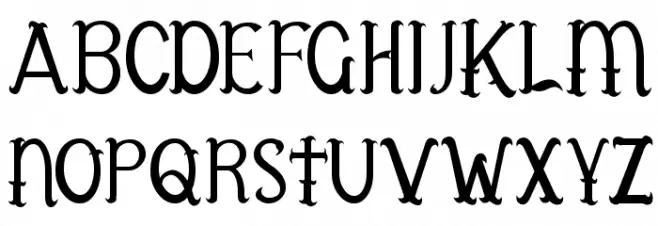 Antelope Schriftart Groß
