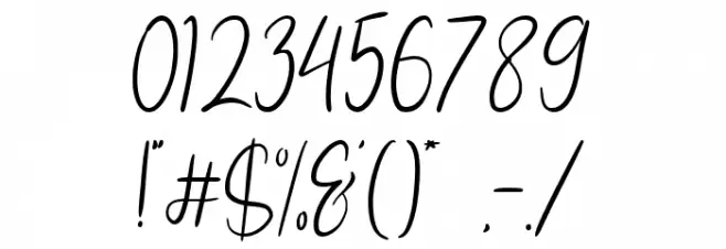 Antemy Font OTHER CHARS