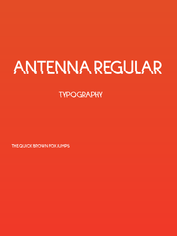 Antenna Regular Poster