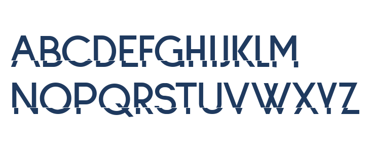 Antenna Regular Lowercase