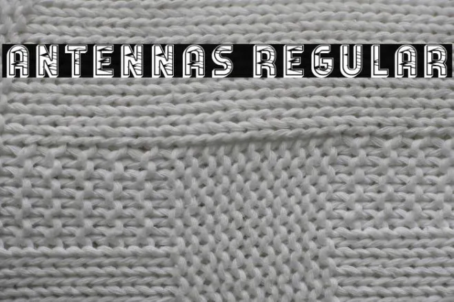 Antennas Regular Example 2