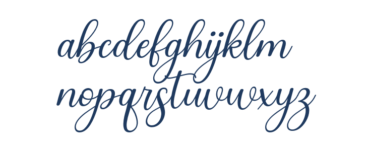 Anteri Signature PERSONAL USE Regular Lowercase