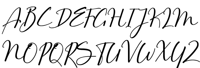 Antero Wild Font UPPERCASE