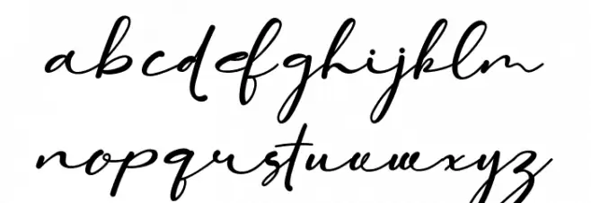 Antero Wild Font LOWERCASE