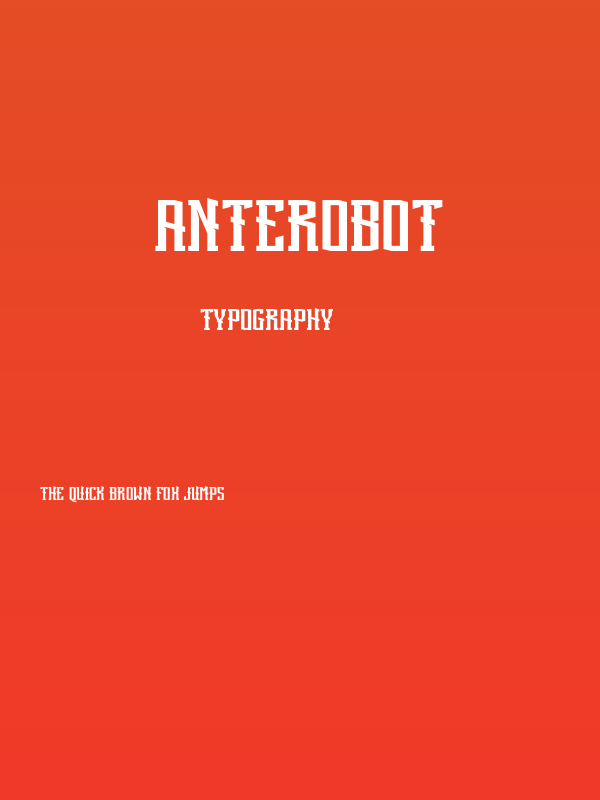 Anterobot Poster