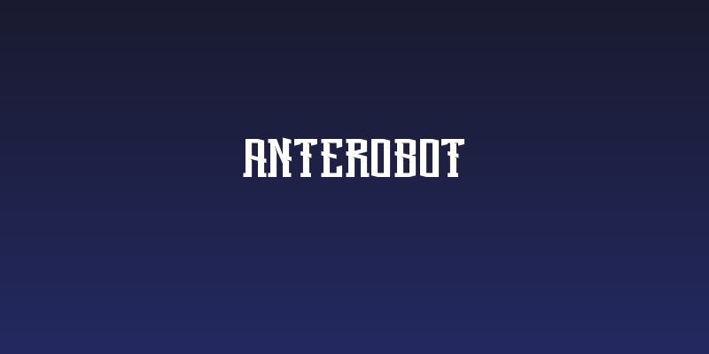 Anterobot Social Header