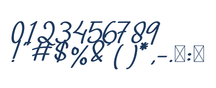 Antha LigatureSwash Other Characters