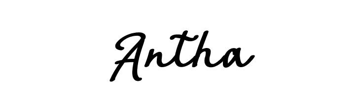 Antha  Fuentes Gratis Descargar