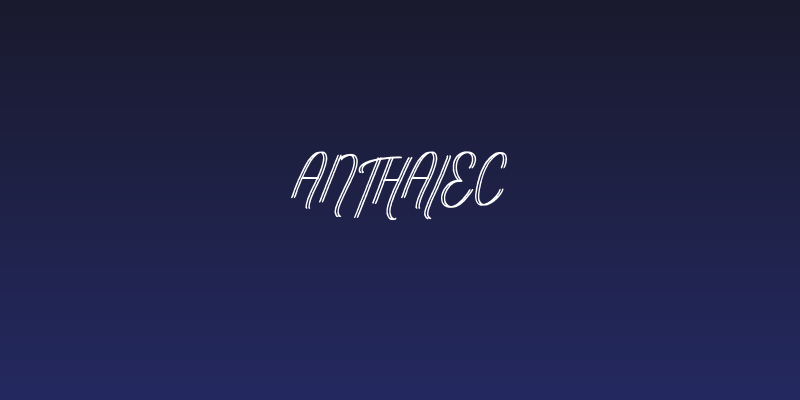 Anthalec Social Header