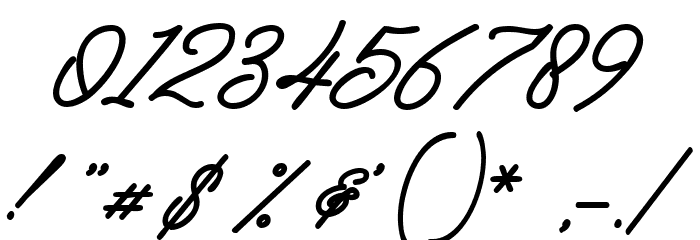 Anthalucya Font OTHER CHARS