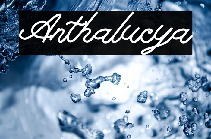 Anthalucya Example 3