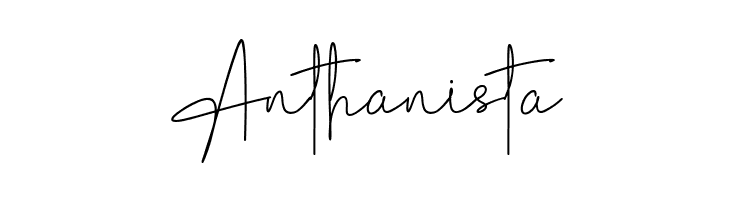 Anthanista  Free Fonts Download