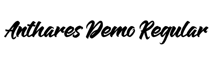 Anthares Demo Regular  Frei Schriftart Herunterladen