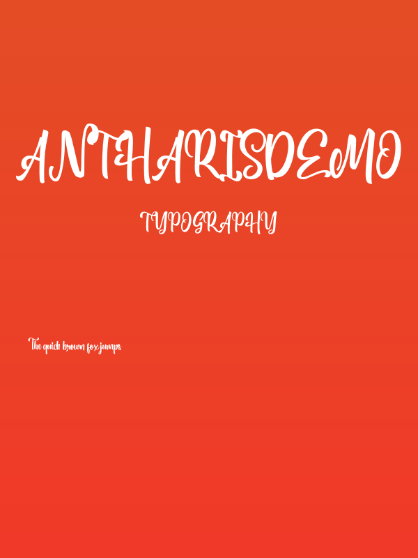 AntharisDemo Poster