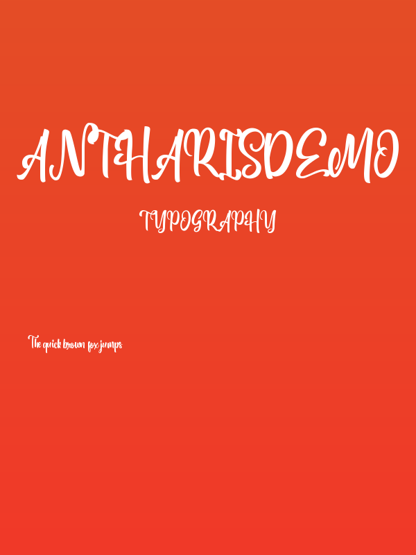 AntharisDemo Poster