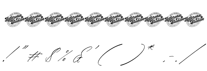 Anthellia DEMO VERSION Italic फ़ॉन्ट अन्य घर का काम