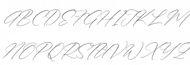 Anthellia DEMO VERSION Italic Fonte MAIÚSCULAS