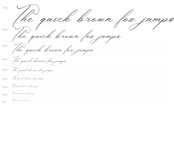 Anthellia DEMO VERSION Italic Waterfall