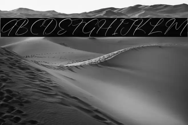 Anthellia DEMO VERSION Font examples