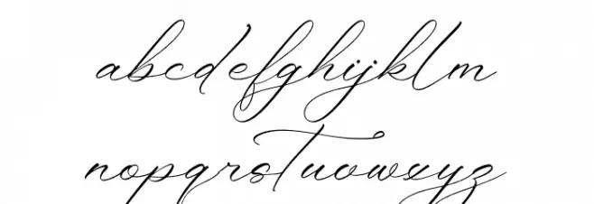 Anthellia DEMO VERSION Font LOWERCASE