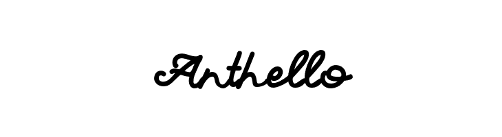 Anthello  Free Fonts Download