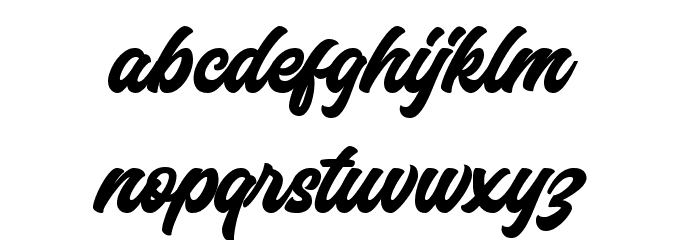 Anthemis Personal Use Only Font LOWERCASE