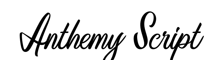 Anthemy Script  Frei Schriftart Herunterladen