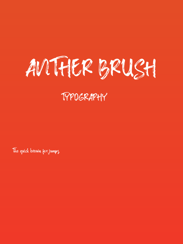 Anther Brush Poster