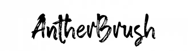 AntherBrush  フリーフォントのダウンロード