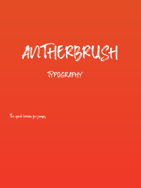 AntherBrush Poster