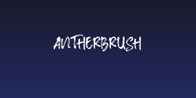 AntherBrush Social Header