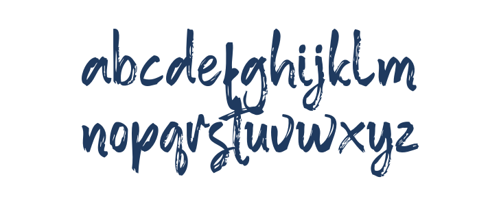 AntherBrush Lowercase