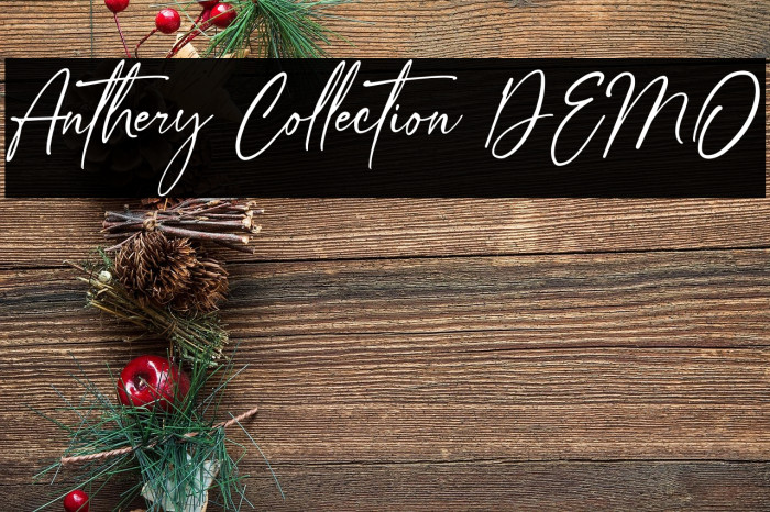 Anthery Collection DEMO Example 2