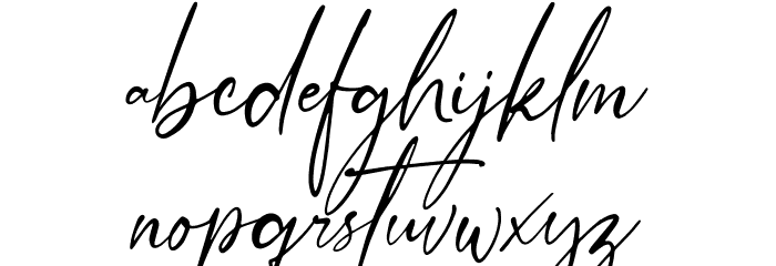 Anthery Collection DEMO Font LOWERCASE
