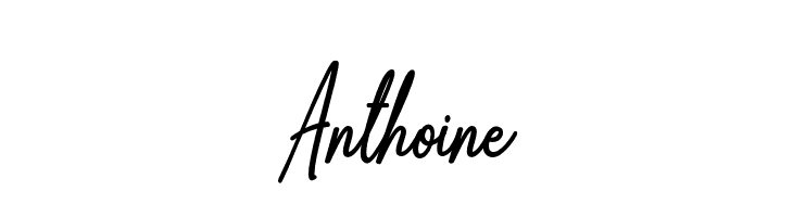 Anthoine  免费字体下载
