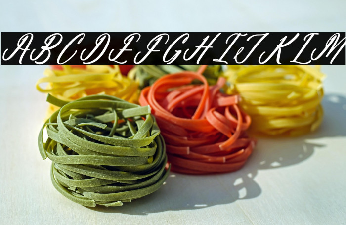 Antholia Riechgan DEMO VERSION Italic Example 3