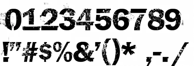 AnthologY Font OTHER CHARS