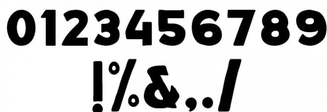 Anthology Regular DEMO Font OTHER CHARS