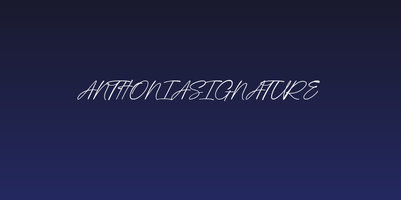 AnthoniaSignature Social Header