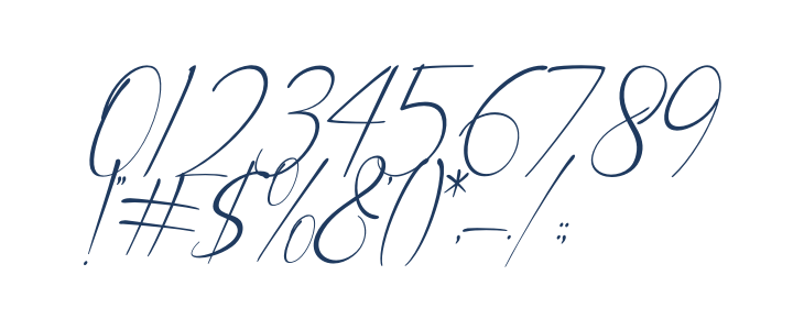 Anthony Hartman Italic Other Characters